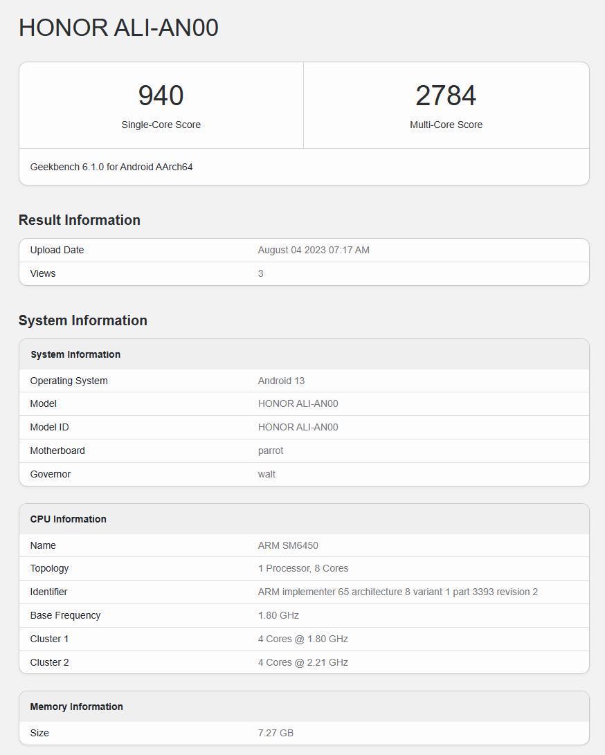 vivo 手机新品现身 Geekbench,搭载高通骁龙 6 Gen1 芯片