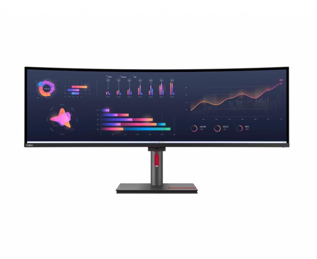 联想ThinkVision P49w 显示器即将上市：49英寸双 QHD