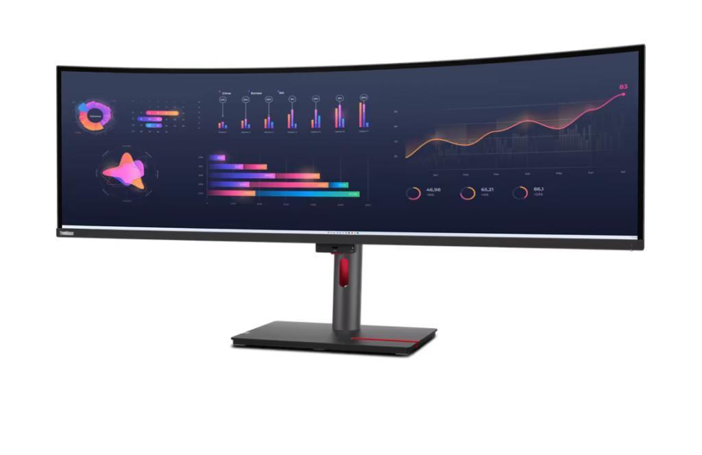 联想ThinkVision P49w 显示器即将上市：49英寸双 QHD