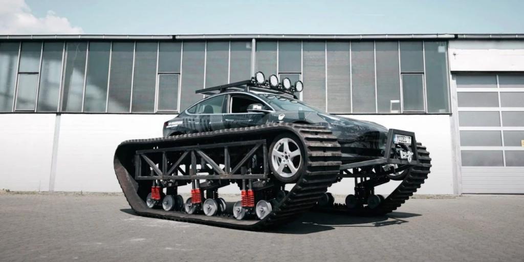 特斯拉居然被改装成这样！主打一个走得安宁