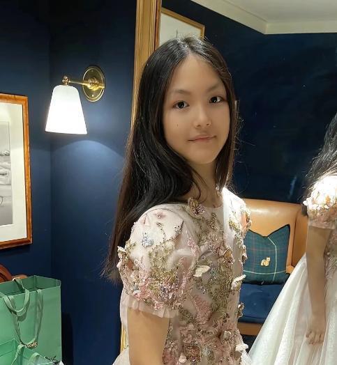 李湘晒女儿侧拍大秀富养日常 王诗龄手工礼服价格不菲