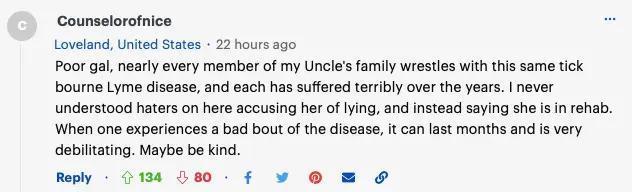 超模Bella自曝患可怕疾病，比伯和艾薇儿也曾受其害