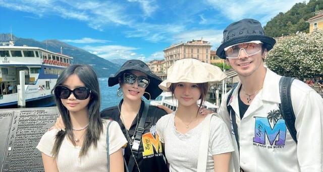 钟丽缇夫妇发联合律师声明 晒全家游照辟谣离婚