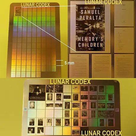 为了存档人类文明，他们决定把30000件作品送上月球。