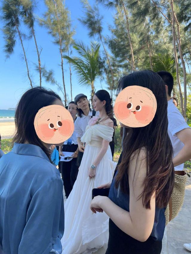 刘诗诗化身温婉花仙子 穿白裙戴粉花优雅清丽