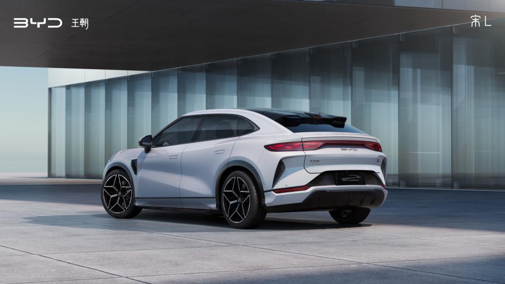 比亚迪新车宋 L 完整外观公开：配无框车门 / 电动尾翼，年内上市