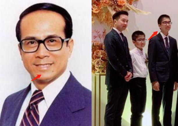 梁洛施罕晒婚宴照，长子五官似李嘉诚，身侧男伴打码引猜测