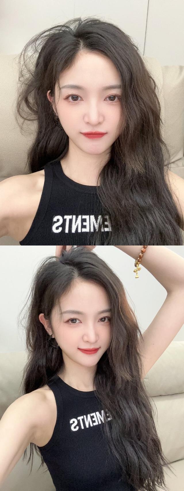 吴宣仪晒自拍疑回应争议 称打不倒我的只会让我越来越强大