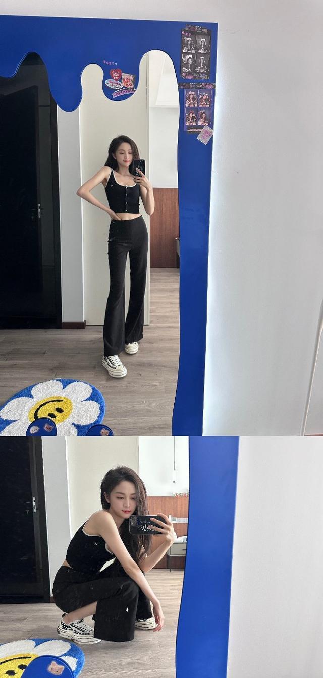 吴宣仪晒自拍疑回应争议 称打不倒我的只会让我越来越强大