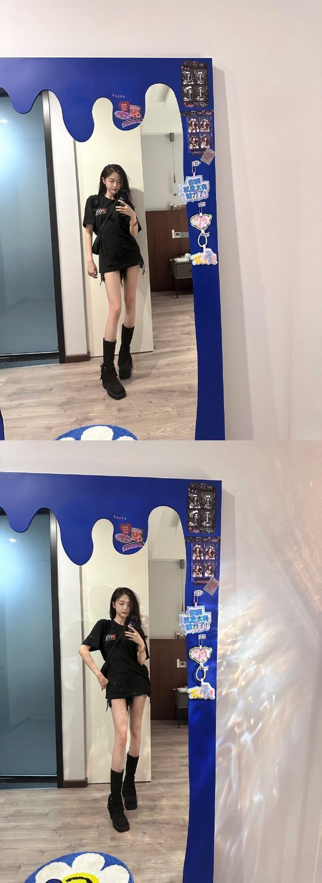 吴宣仪晒自拍疑回应争议 称打不倒我的只会让我越来越强大