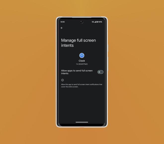 Android 14 新功能曝光：将允许用户撤销应用的全屏权限