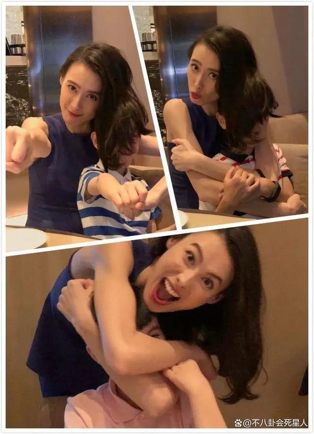 曝光长子正脸，低调了12年的梁洛施，终于“不怕”李嘉诚了