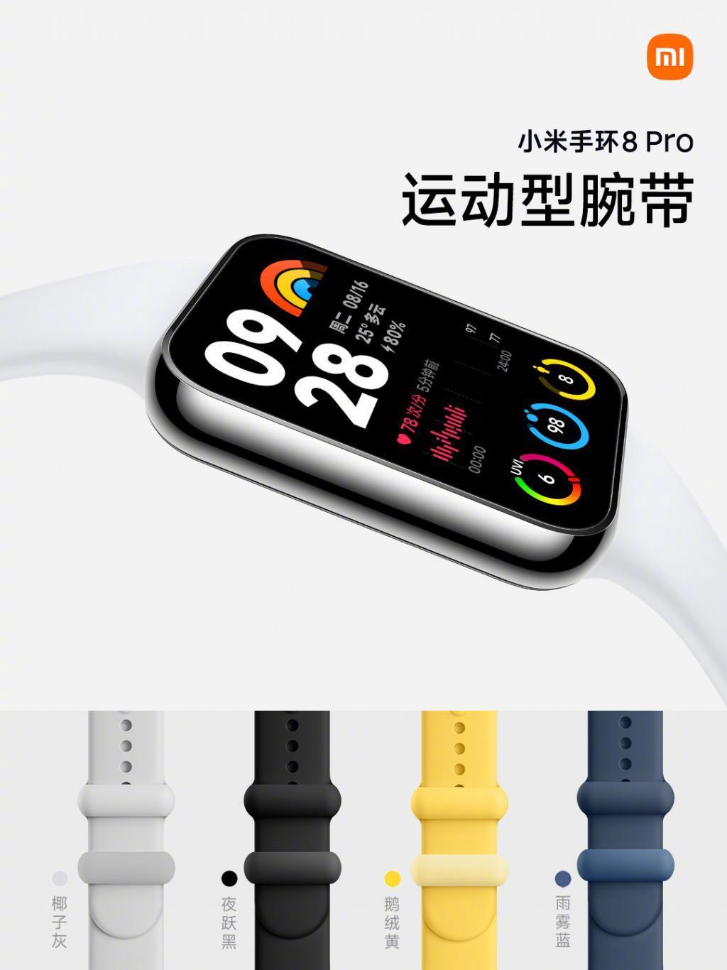 巅峰之作！小米手环 8 Pro 发布：399元起