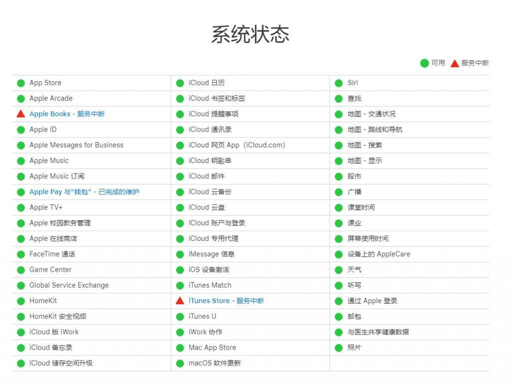 用户反映苹果 App Store 无法访问