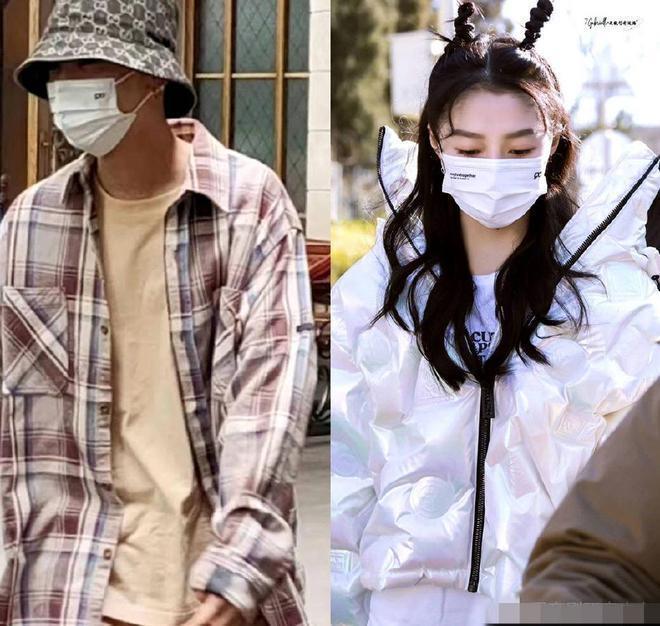 关晓彤她超爱！鹿晗巡演几乎每站都在，穿情侣装路边吃面