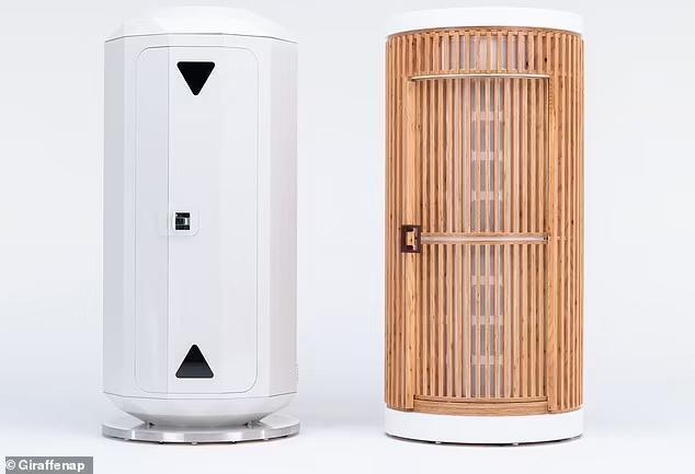 日本公司研发出午休舱，可让员工直立睡觉