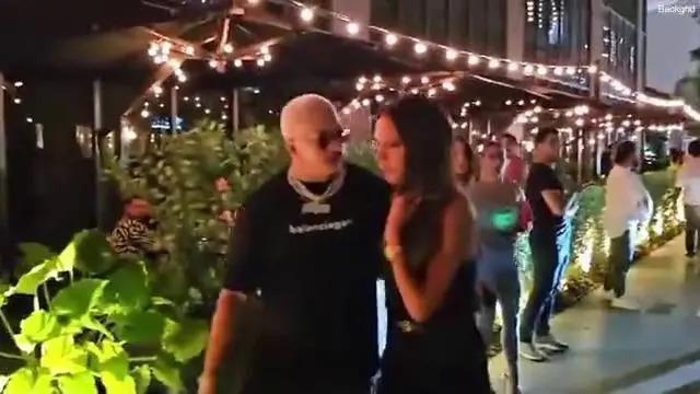 梅西小贝聚会现场发生冲突，男子被打得满脸血，小七速离场