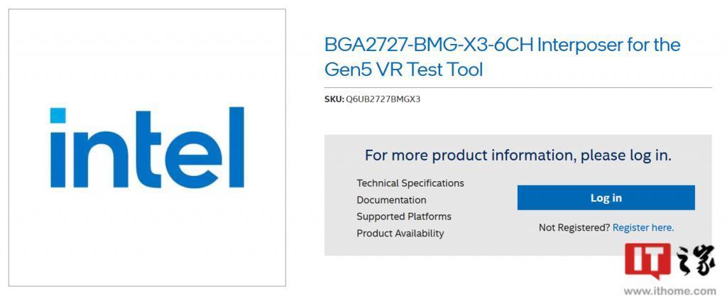 英特尔下一代锐炫 B 系列 GPU 测试工具现身，封装比 A 系列稍大