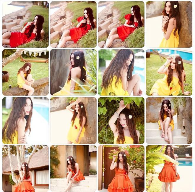 温碧霞一家3口出游，13岁养子越长越像富豪父亲