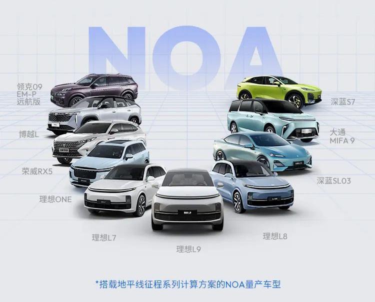 车企竞逐NOA，英伟达、地平线占超八成市场
