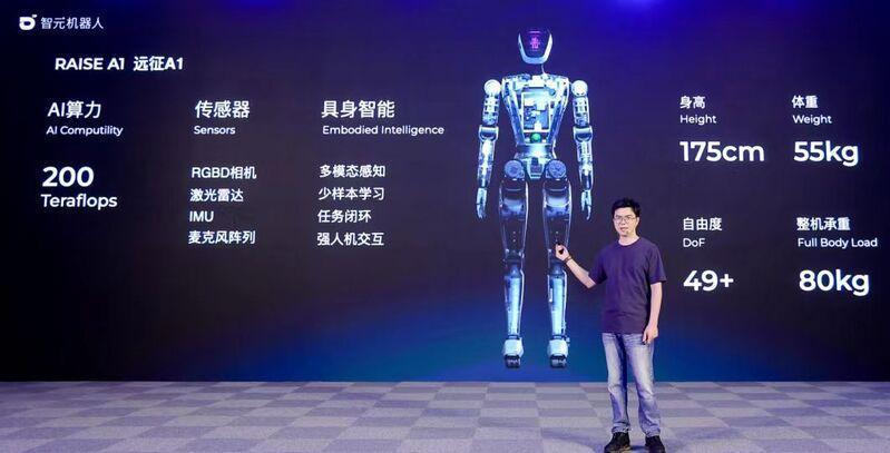 等了半年多，“华为天才少年”的人形机器人终于来了。