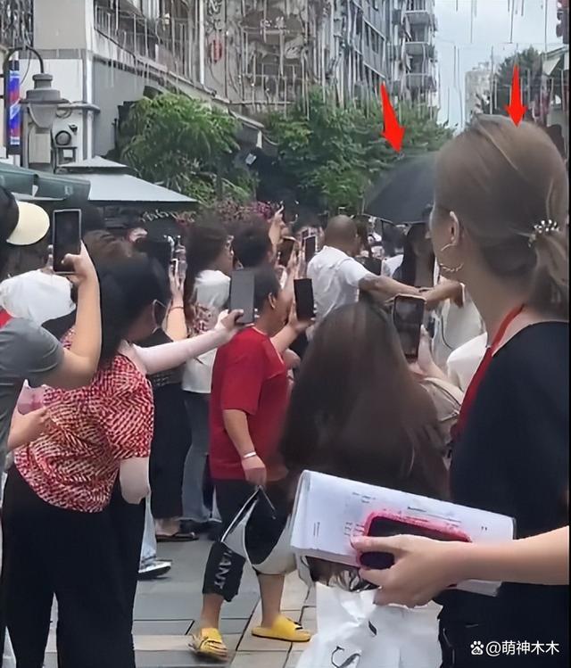 杨颖出行安保阵仗大，特警长排维护开路，网友怒斥浪费资源