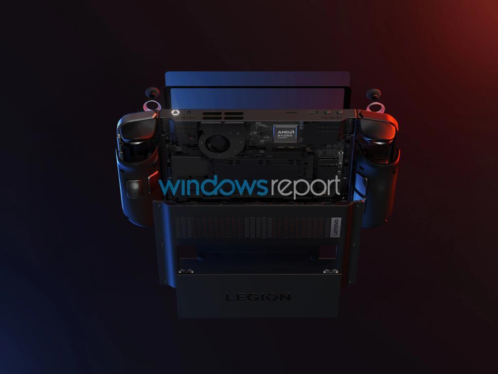 联想Legion Go 游戏掌机细节曝光：8英寸屏幕、AMD Ryzen Z1 芯片