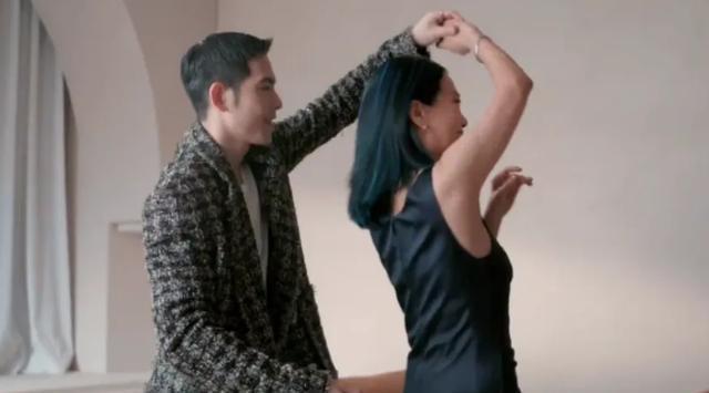 萧敬腾林有慧夫妇七夕合体 甜蜜拍摄时尚杂志封面大片