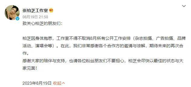 张柏芝的瓜，有点大