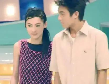 张柏芝的瓜，有点大