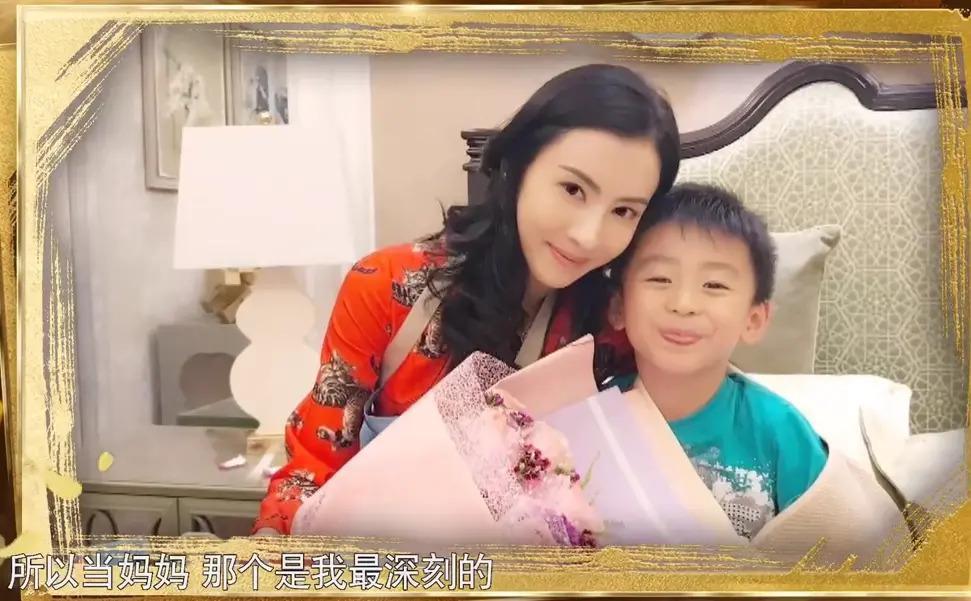 张柏芝的瓜，有点大