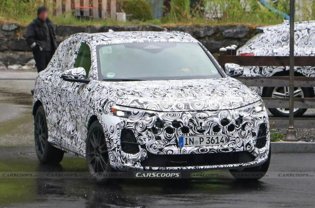 2025 款奥迪 SQ5 汽车路测图片曝光