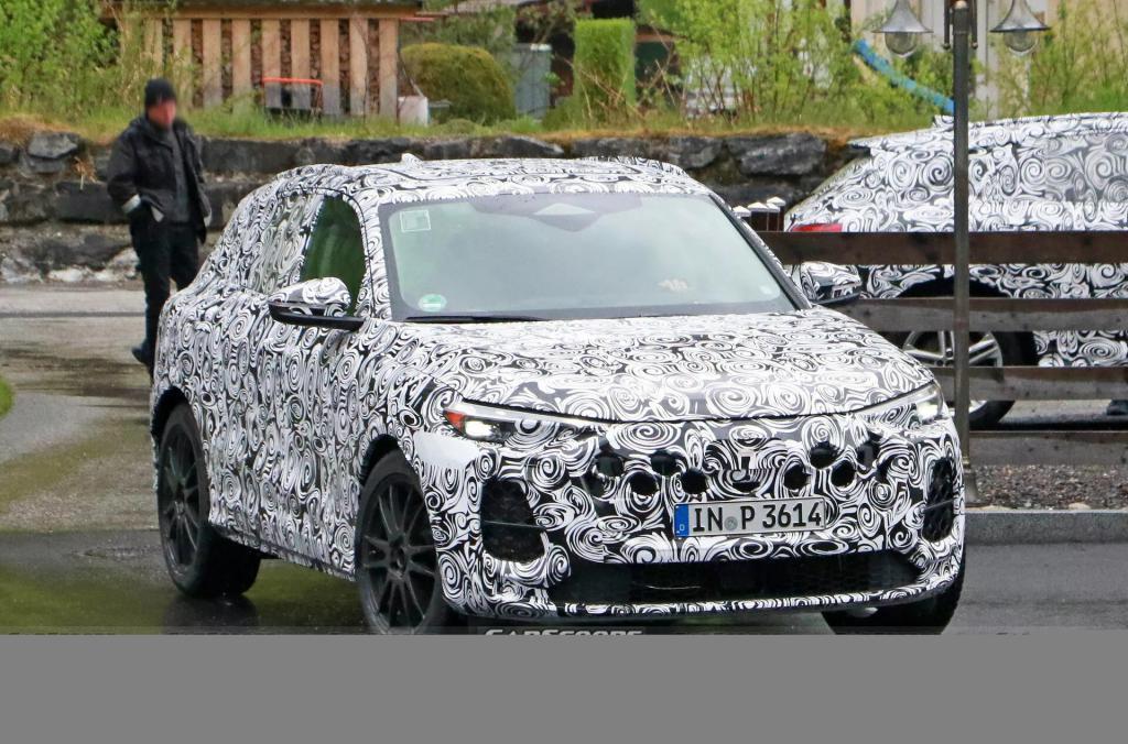 2025 款奥迪 SQ5 汽车路测图片曝光