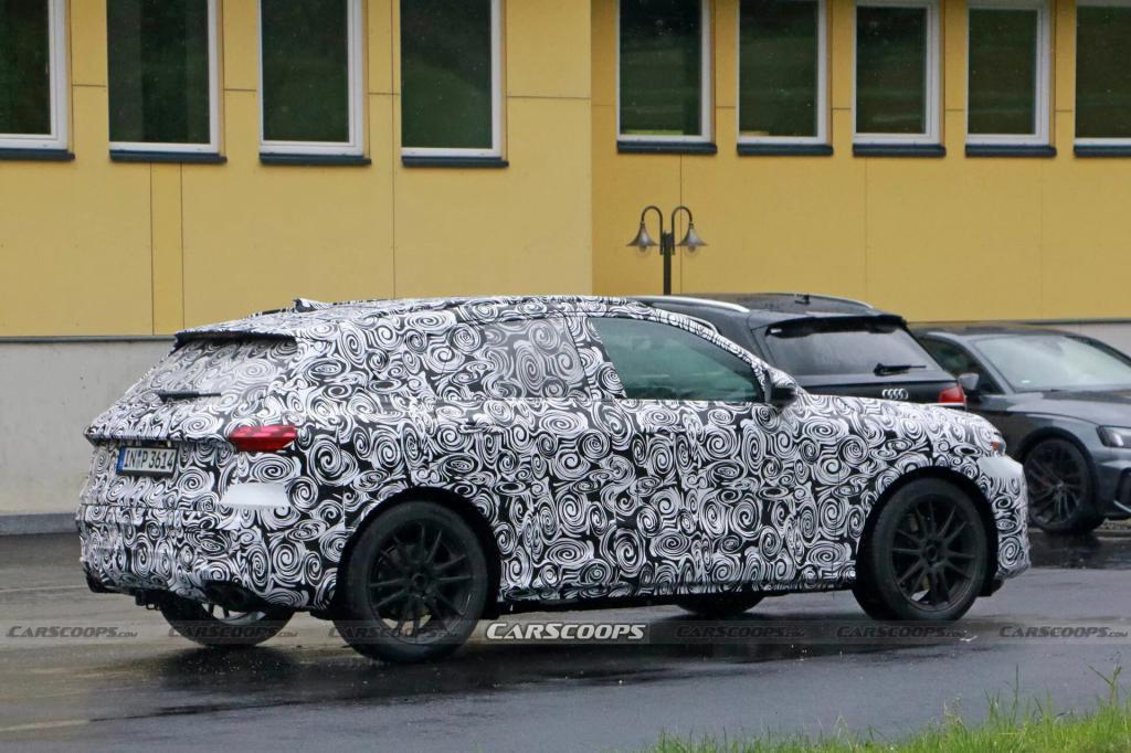 2025 款奥迪 SQ5 汽车路测图片曝光