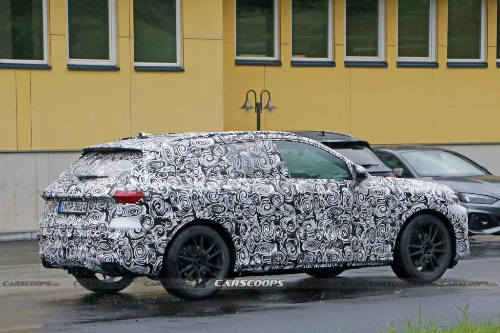 2025 款奥迪 SQ5 汽车路测图片曝光