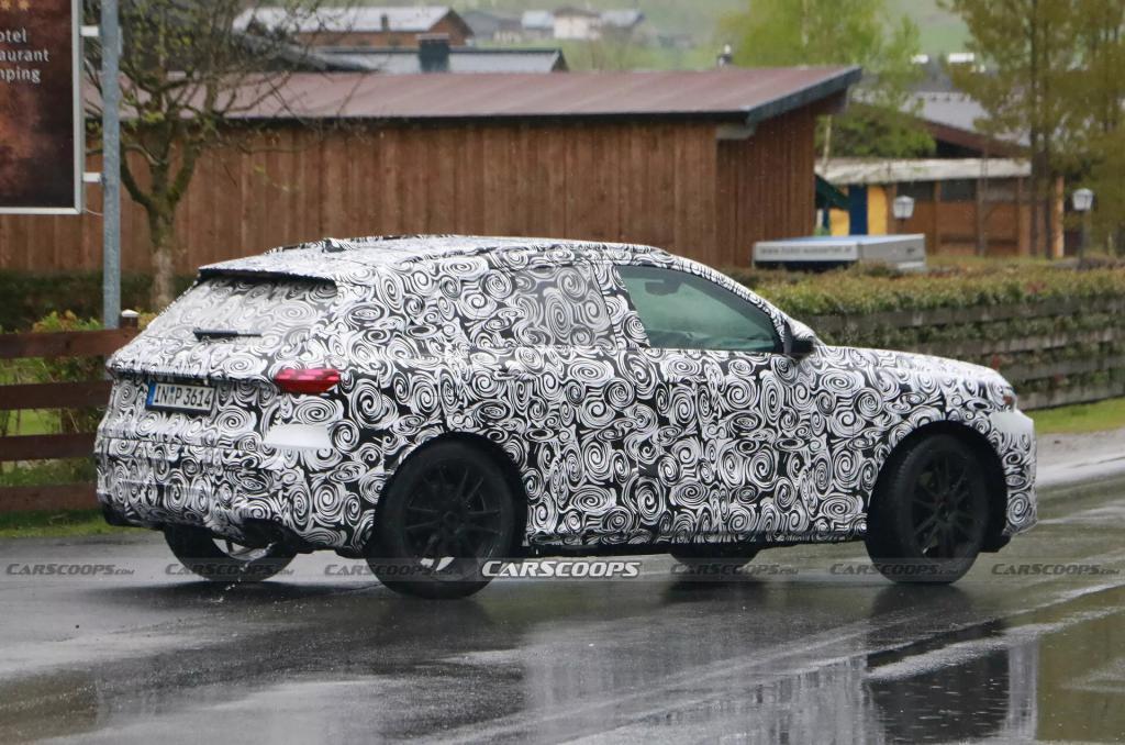 2025 款奥迪 SQ5 汽车路测图片曝光