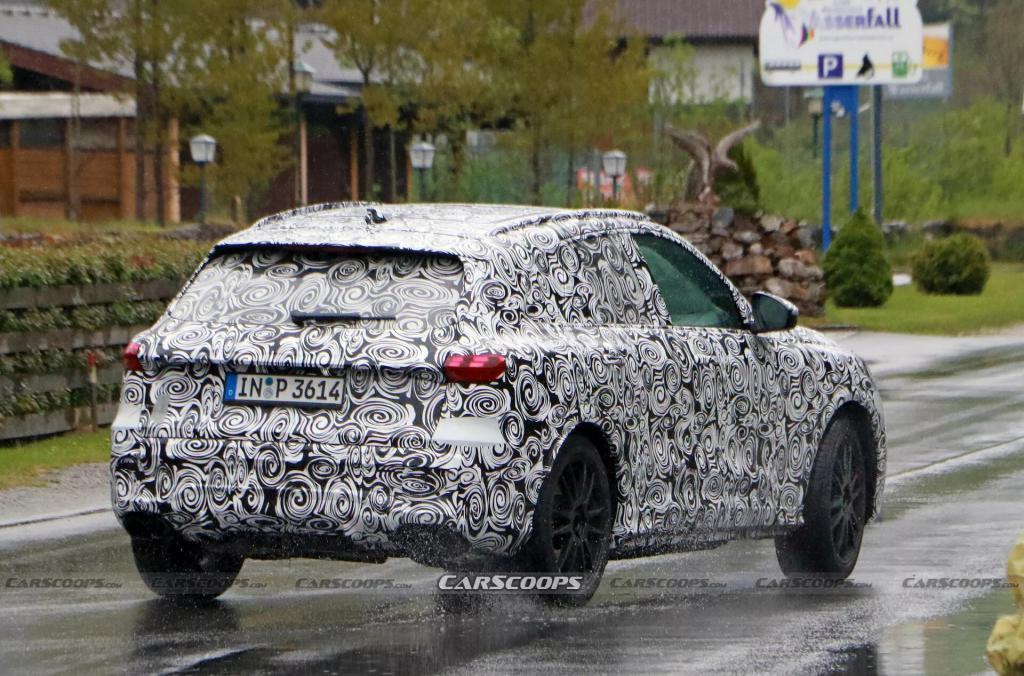 2025 款奥迪 SQ5 汽车路测图片曝光