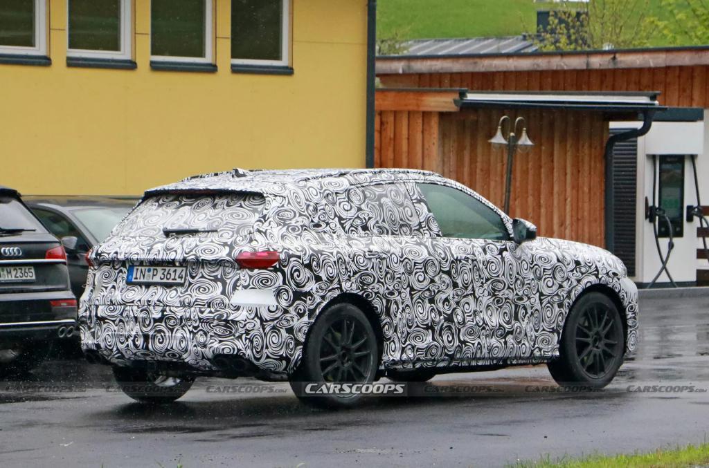 2025 款奥迪 SQ5 汽车路测图片曝光