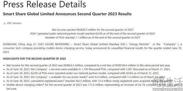 怪兽充电扭亏为盈，共享充电宝赛道的转折点将至