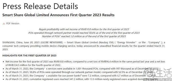 怪兽充电扭亏为盈，共享充电宝赛道的转折点将至