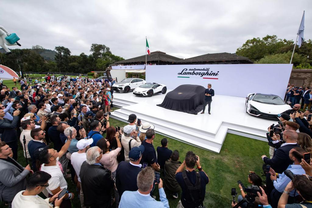 兰博基尼首款纯电车型 Lanzador 实车展示