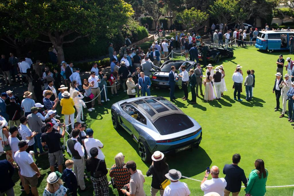 兰博基尼首款纯电车型 Lanzador 实车展示