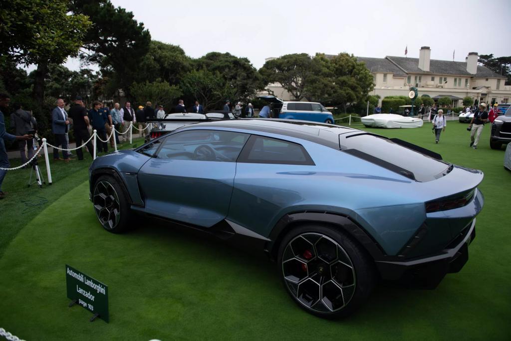 兰博基尼首款纯电车型 Lanzador 实车展示