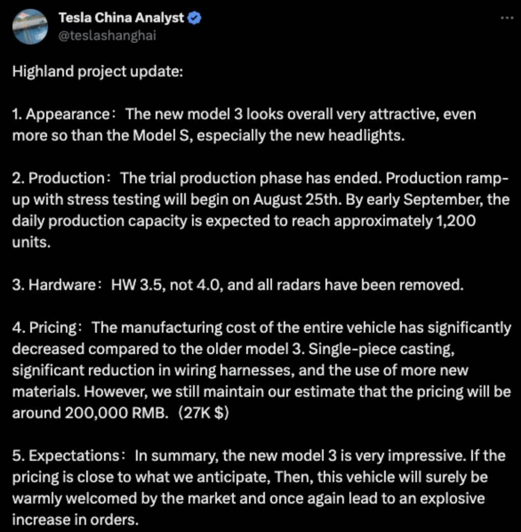 19 万的新 Model 3，全是马斯克「砍」出来的