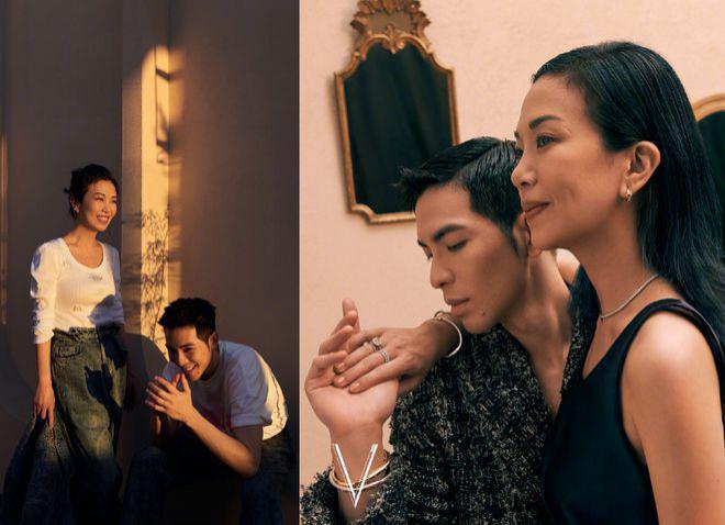 萧敬腾50岁未婚妻宣布不生娃，女强男弱太好磕！