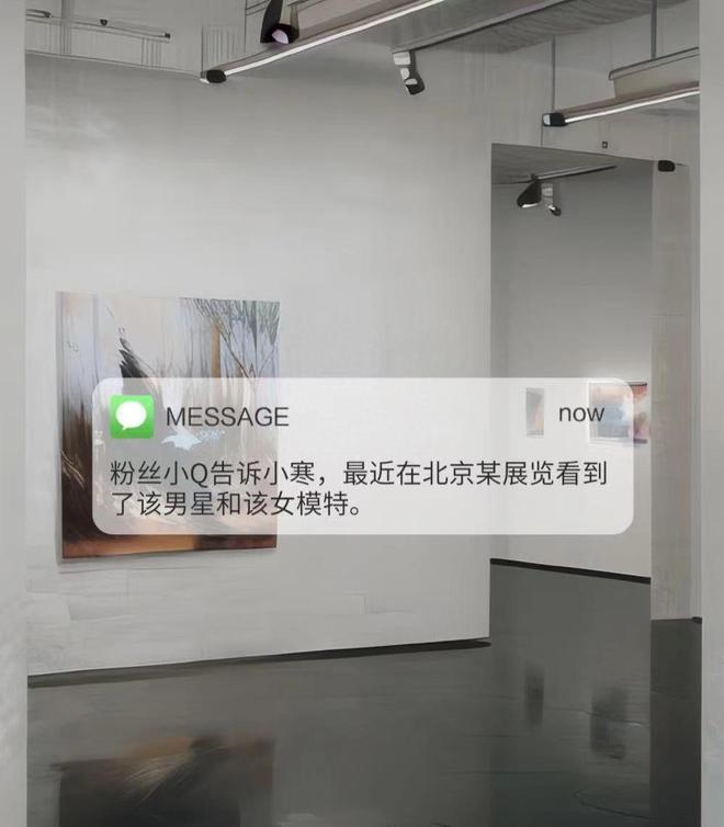 曝顶流男星再谈姐弟恋，秘恋模特两人甜蜜看展，女方刚分手