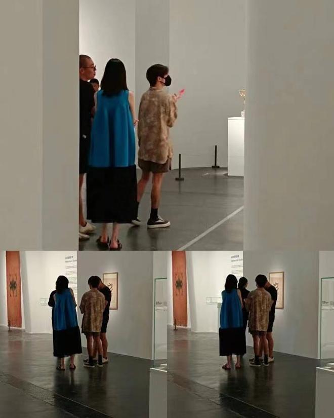 曝顶流男星再谈姐弟恋，秘恋模特两人甜蜜看展，女方刚分手