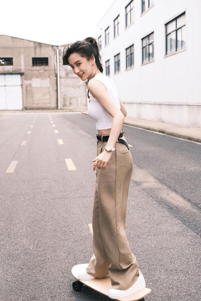 Angelababy璀璨星光大片 又美又飒优雅迷人