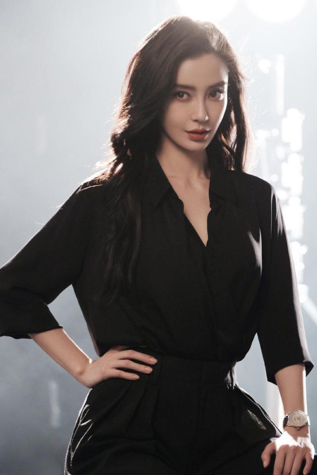 Angelababy璀璨星光大片 又美又飒优雅迷人