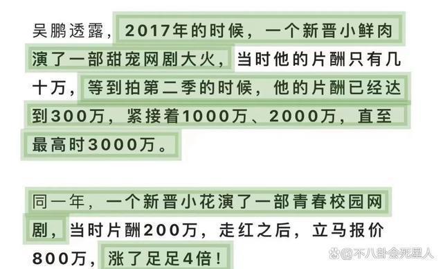 郑恺日薪400万，王楚然代言300万，明星天价片酬该停了